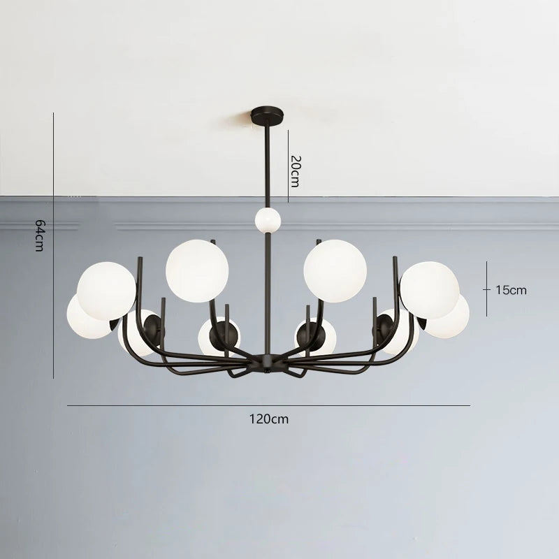 Lámpara colgante nórdica para comedor, iluminación interior, lámpara de techo, lámpara colgante, lámparas de araña para sala de estar
