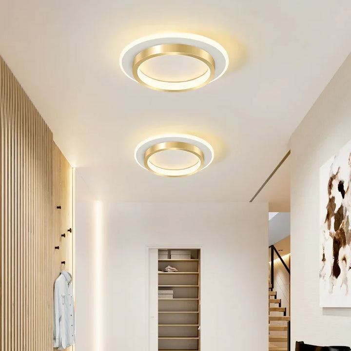 Lámpara de techo LED moderna para sala de estar, escalera, pasillo, guardarropa, dormitorio, luz de techo, decoración interior del hogar, accesorio de iluminación