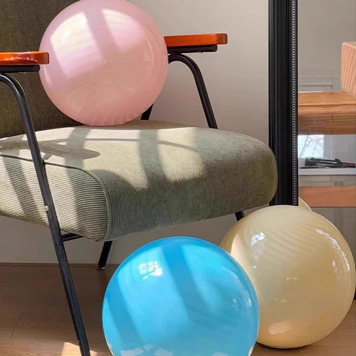 Lámpara colgante de cristal de Murano con forma de piruleta para restaurante, hotel, tienda, luces de ambiente coloridas para sala de estar, mesita de noche, decoración del hogar