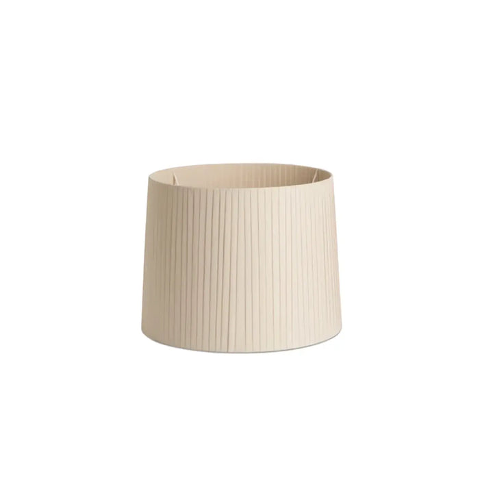 Abat-jour enrubanné Samba Ø 40 cm beige de Faro Barcelona
