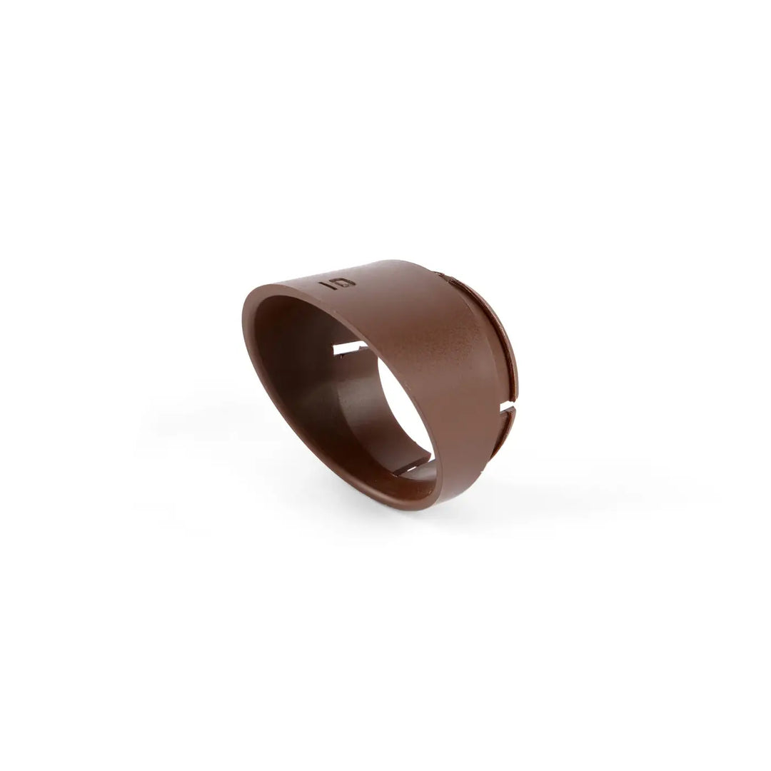 Visière marron rouille pour projecteur Clap