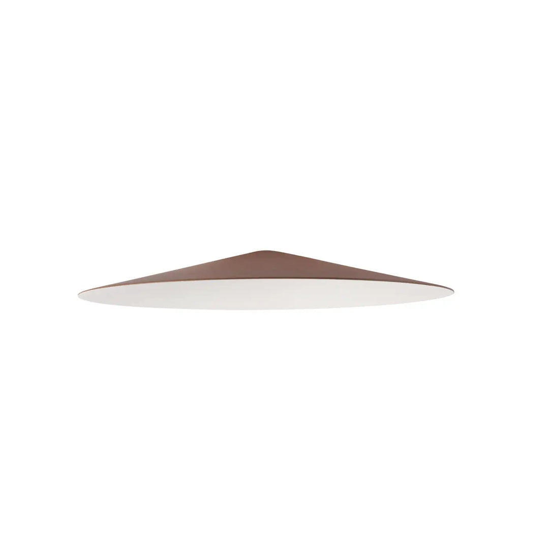 Écran S marron rouille pour luminaire Clap