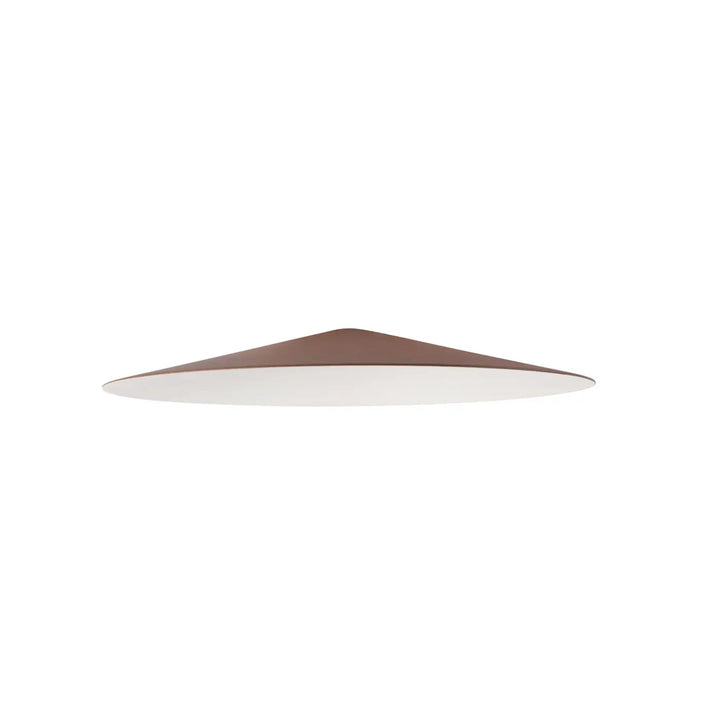 Écran S marron rouille pour luminaire Clap
