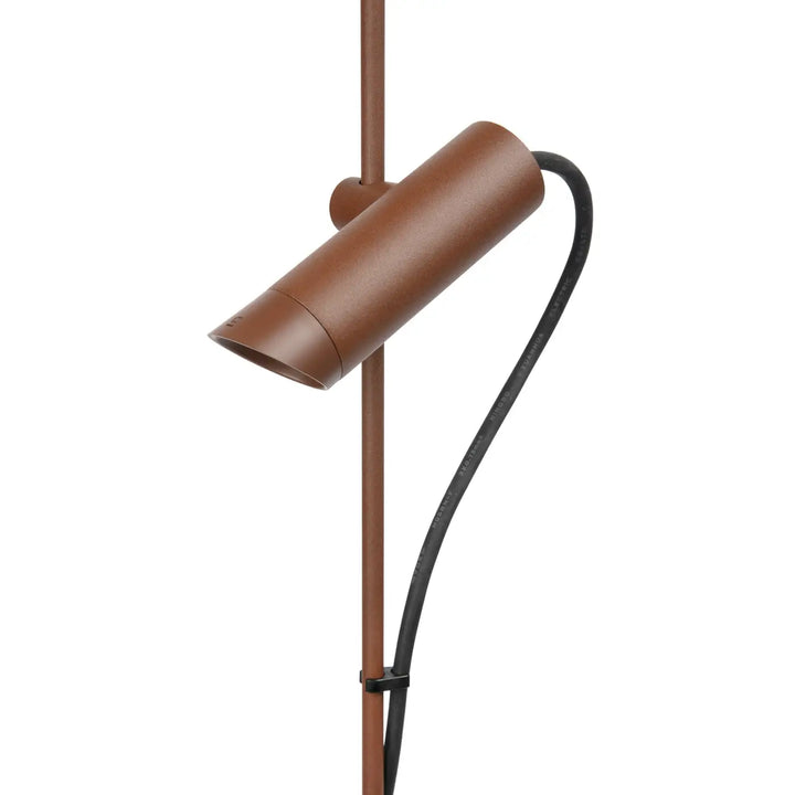 Détail de la visière Clap marron rouille