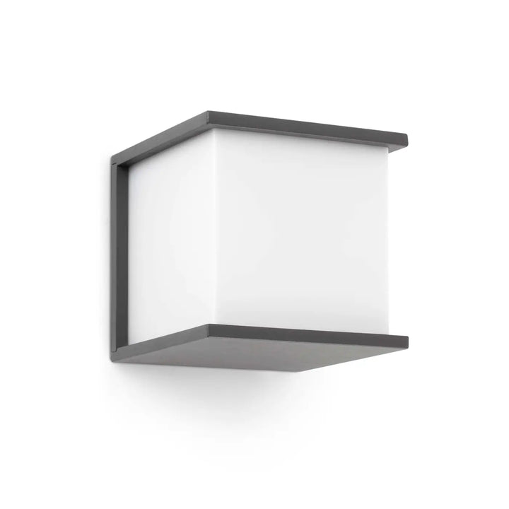 Applique d'extérieur Kubick gris foncé de Faro Barcelona