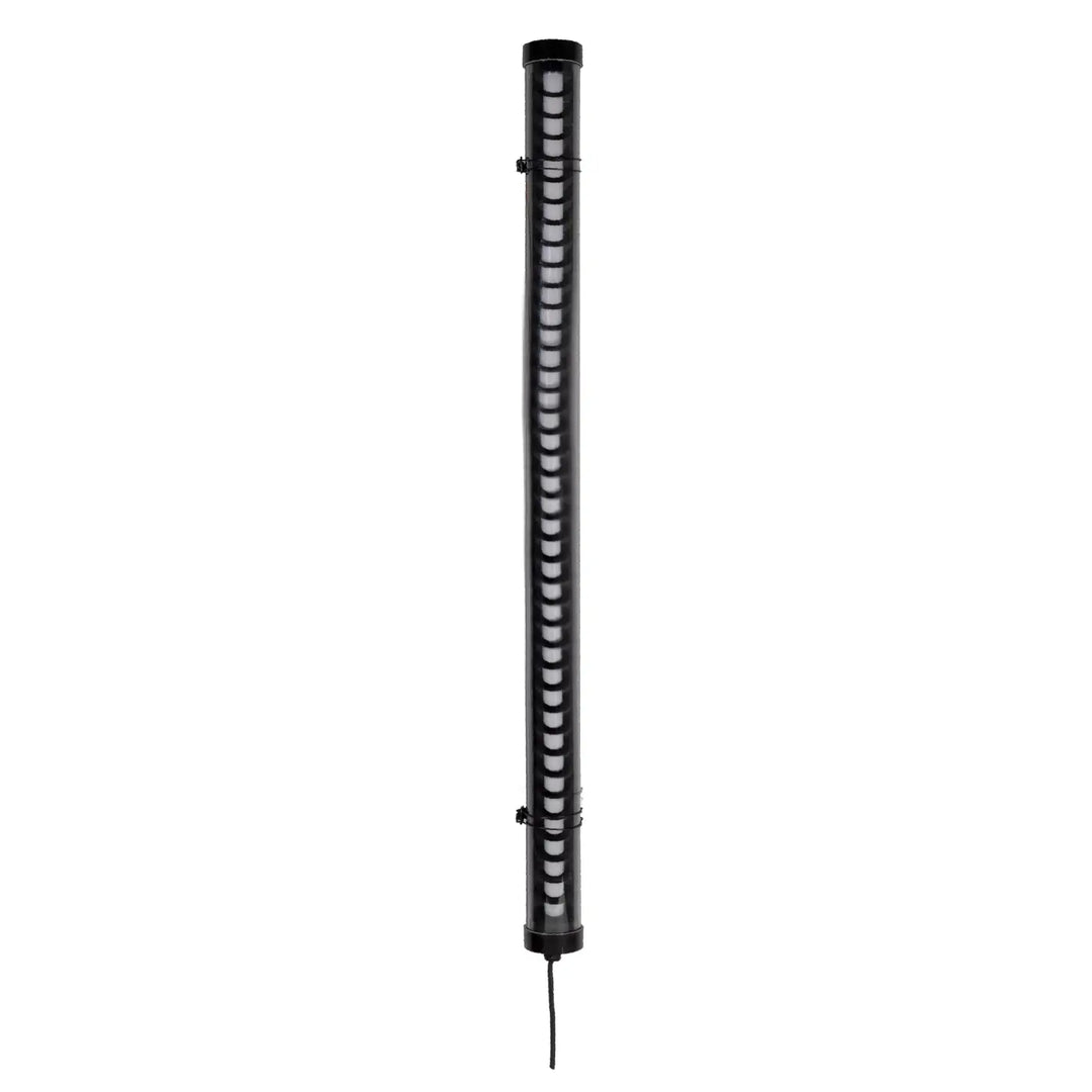 Applique extérieure Scuba Louver 1200 noire de Faro Barcelona