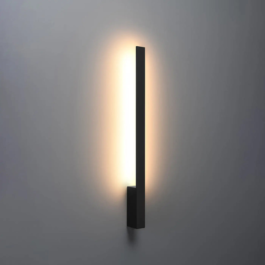 Aplique de pared LAHTI M, negro, 3000K