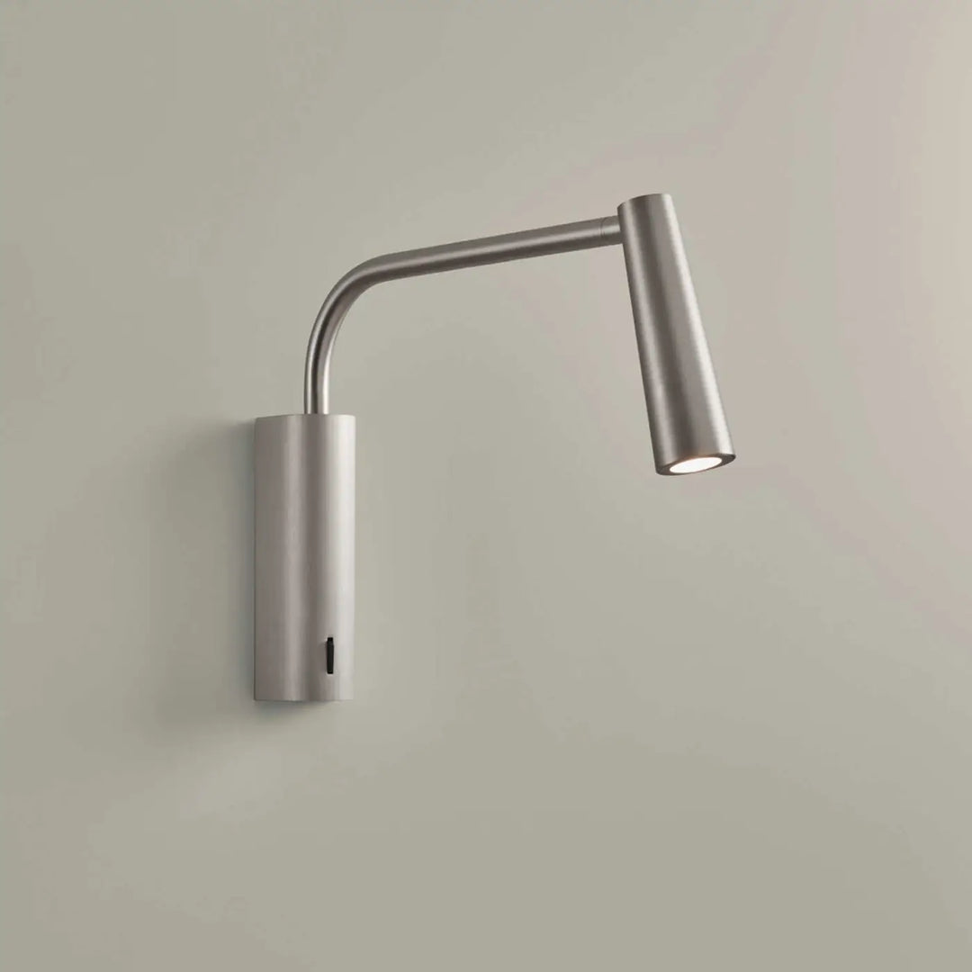 Applique Gamma Extend en aluminium nickel satiné #couleur_argent