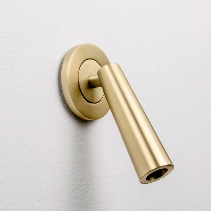 Applique Gamma Mini en aluminium or mat, autre vue #couleur_dore