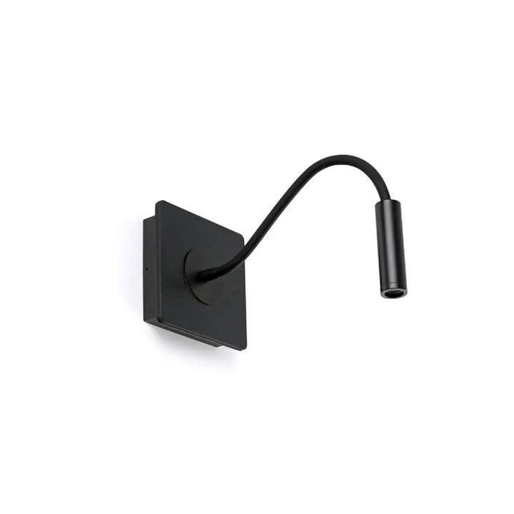 Applique liseuse Mood SQ noire de Faro Barcelona