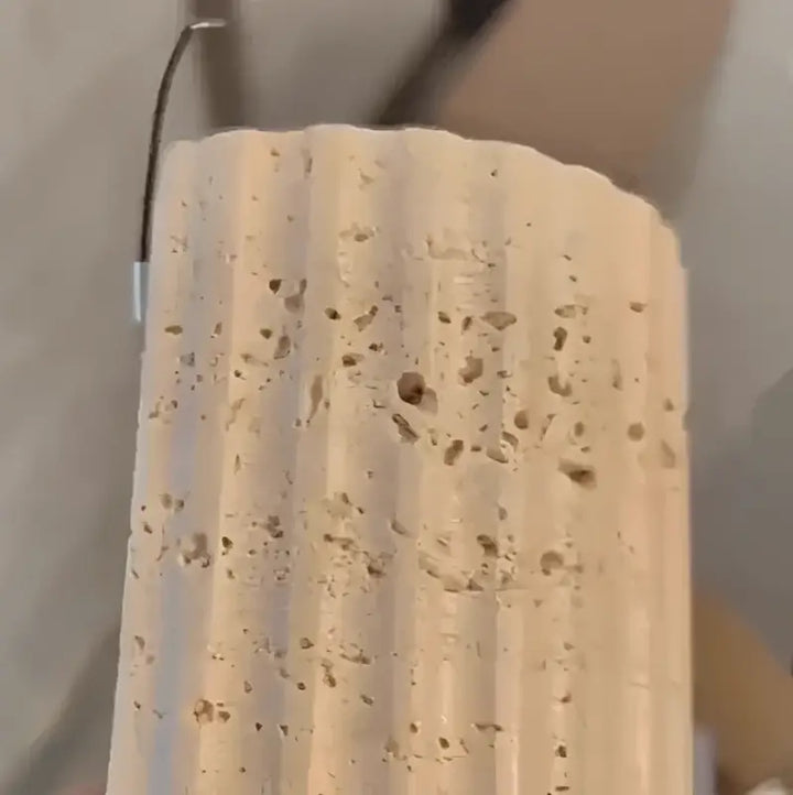 Applique en pierre texturée avec lumière diffuse style