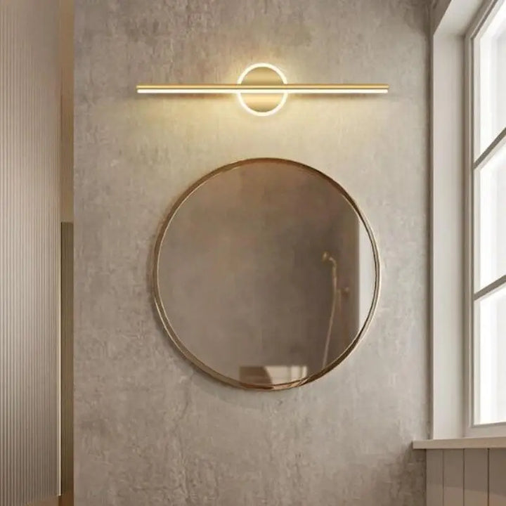 Applique Murale A Led En Cercle Minimaliste