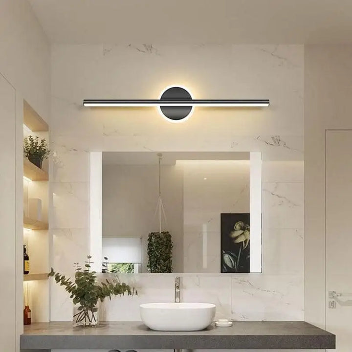 Applique Murale A Led En Cercle Minimaliste
