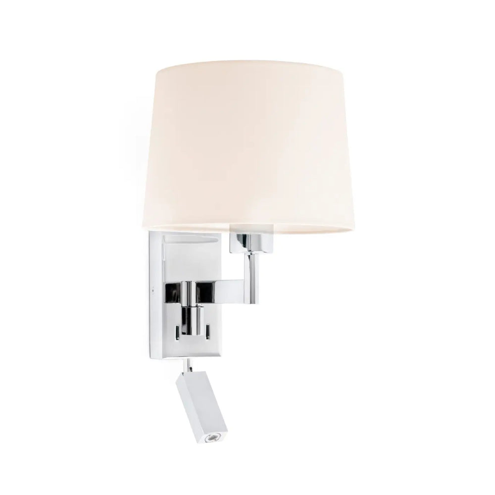 Applique murale Artis chrome et beige de Faro Barcelona