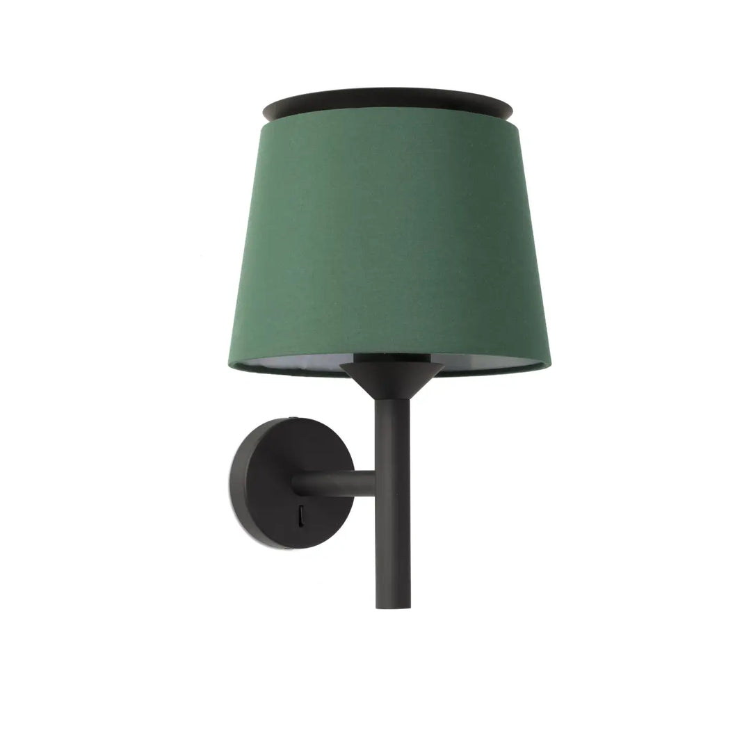 Applique Savoy noire et verte de Faro Barcelona