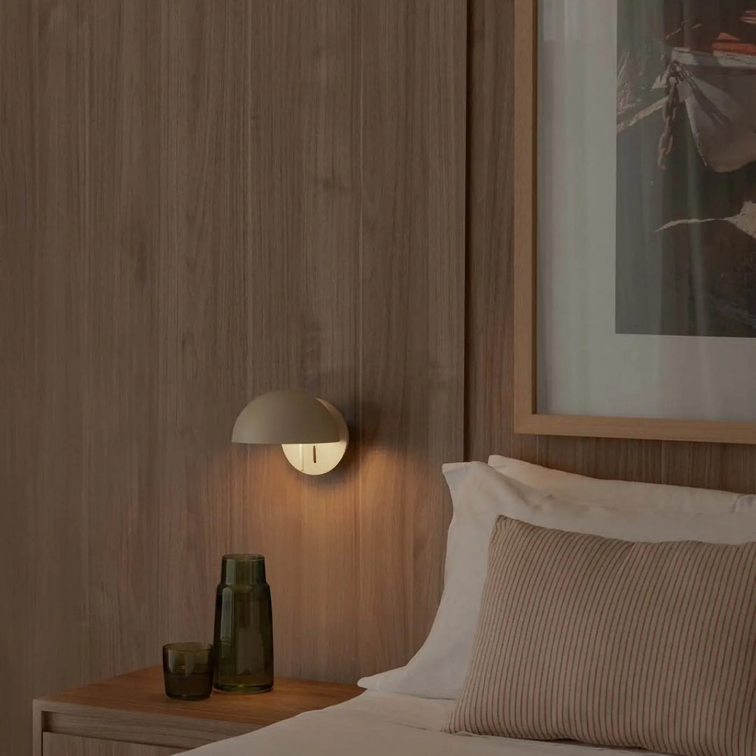 Applique murale Matilda beige de Faro Barcelona en situation