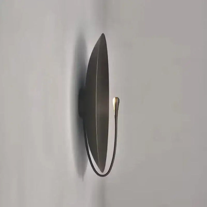 Applique Murale Artistique Cercle Coloré Et Laiton Fin

