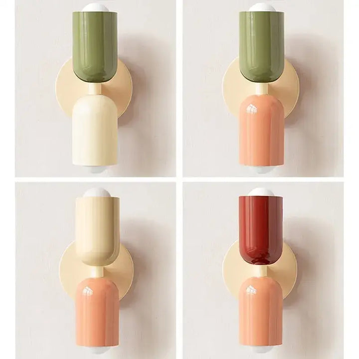 Applique Murale Bicolore Au Style Art Déco