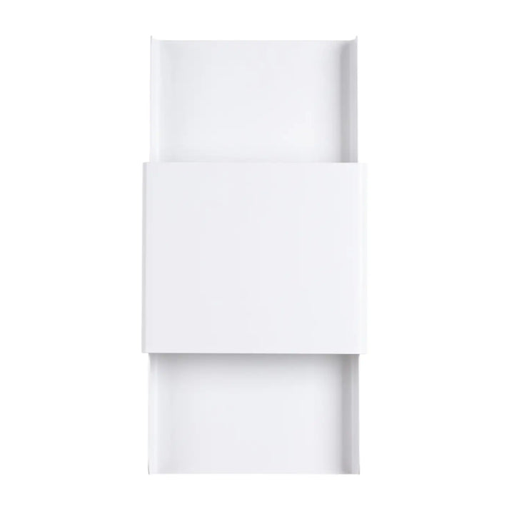 L’applique murale durlin blanc en panneaux rectangulaires géométriques minimalisme rencontre variété d’intérieurs