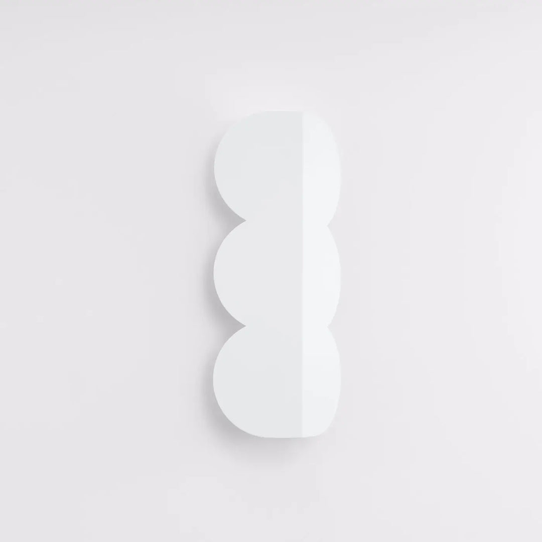 Aplique de pared blanco BISCUIT