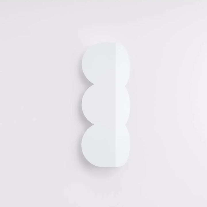 Aplique de pared blanco BISCUIT