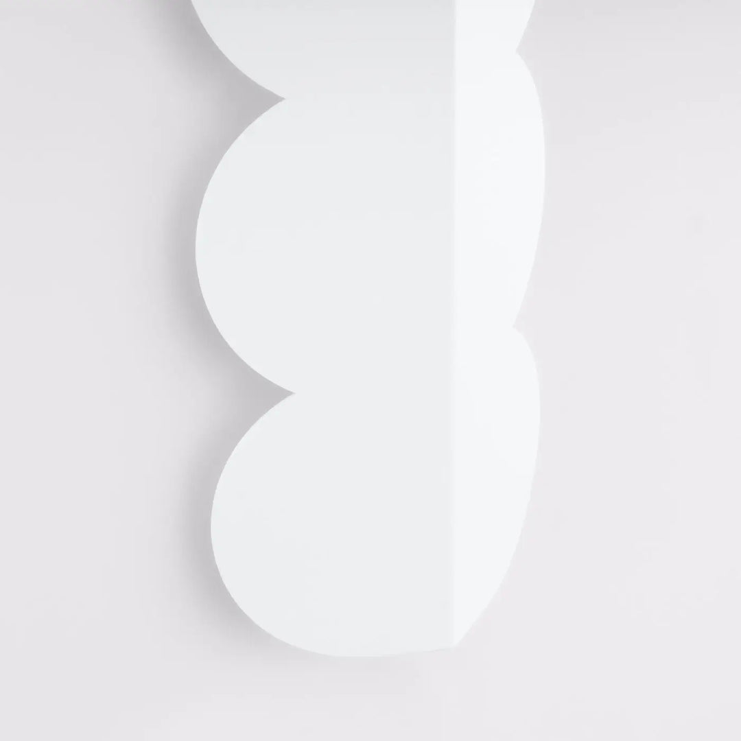 Aplique de pared blanco BISCUIT