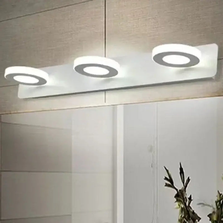 Applique Murale Blanche Pour Miroir De Salle De Bain