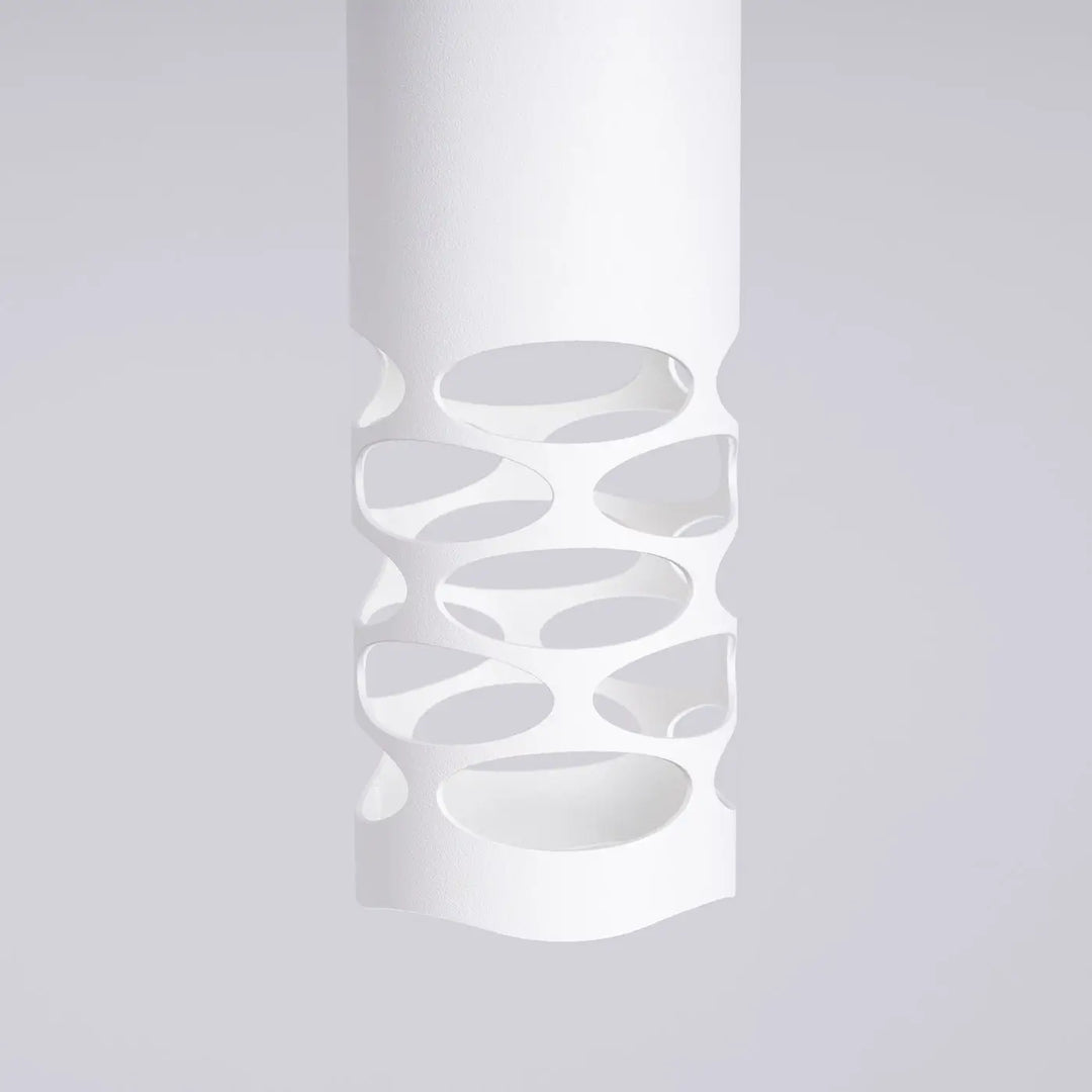 Applique murale Liro blanche à tube suspendu