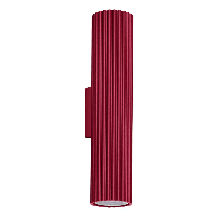 Aplique de pared IVAR, LED burdeos, 4000K