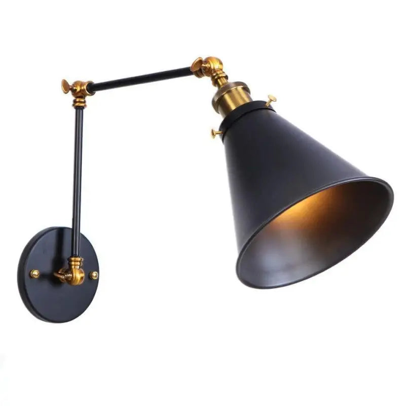 Applique Murale Bras Pivotant Cône Droit