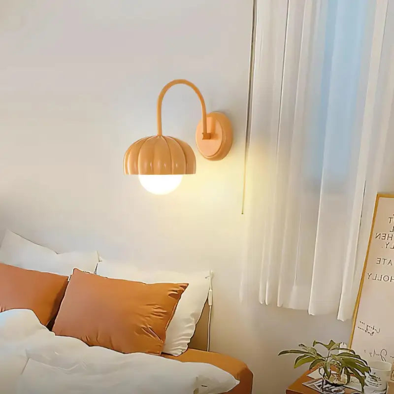 Applique Murale Citrouille Moderne En Acrylique