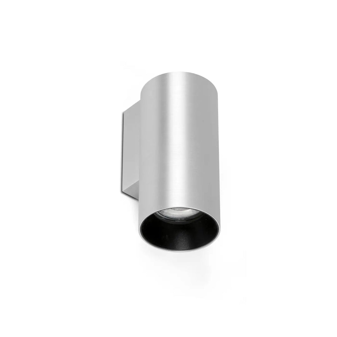 Applique murale Stan aluminium brossé 1 spot de Faro Barcelona