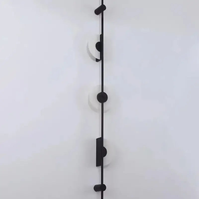 Applique design contemporain à cercles lumineux élégant