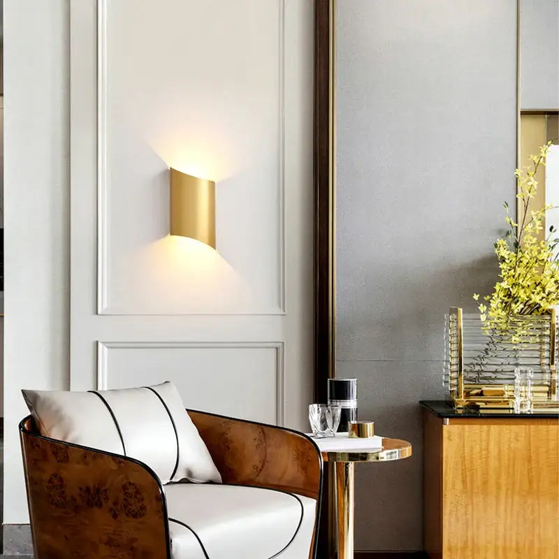 Applique murale design contemporain élégant éclairage