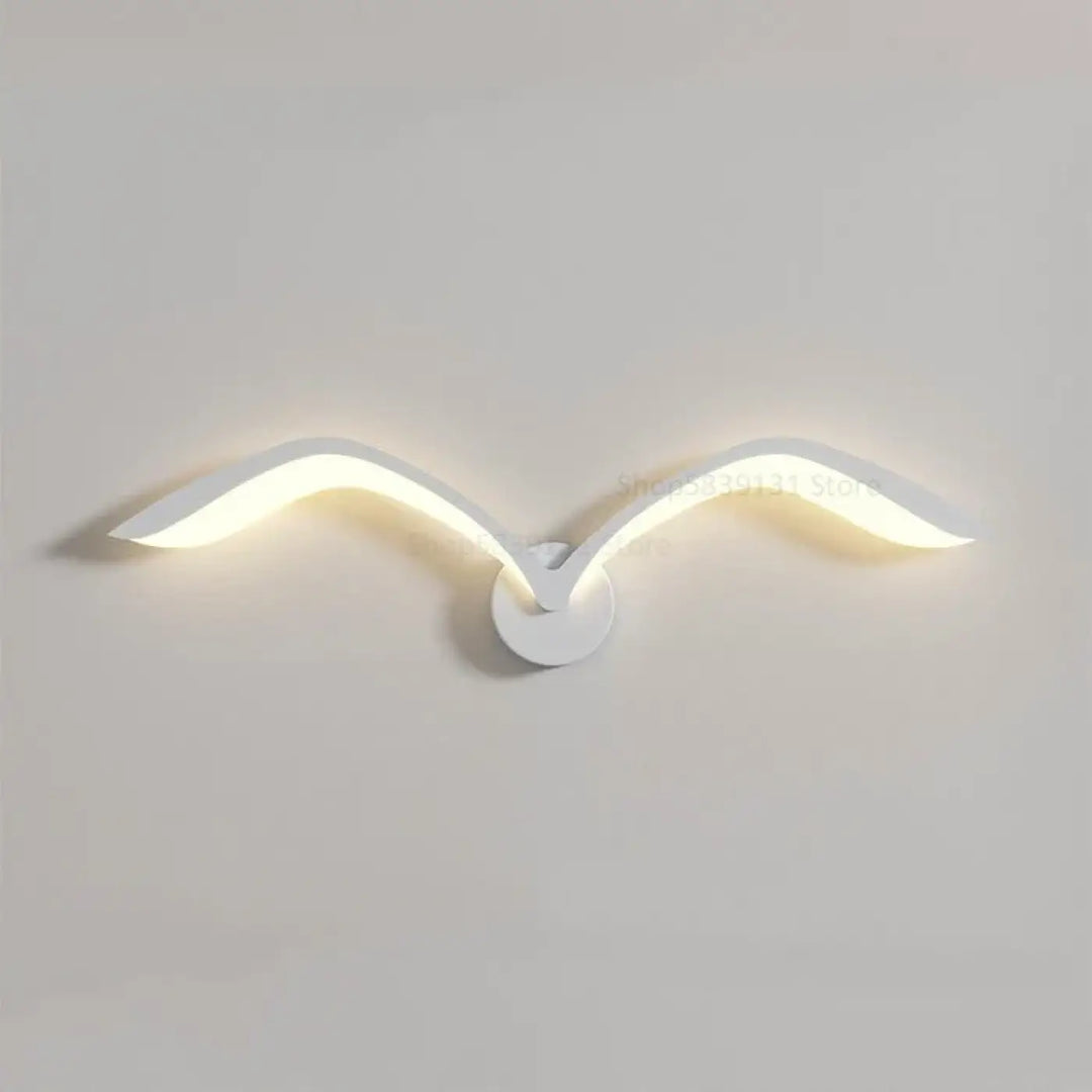 Applique murale design moderne en forme d’ailes élégant