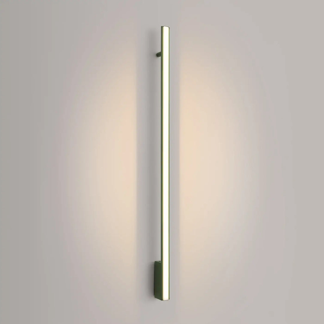 Aplique de pared LAGOM 120, verde oliva, LED 3000K