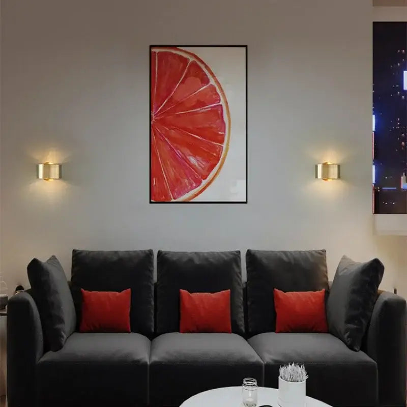 Applique Murale Discrète Pour Chambre D’Adulte En Aluminium