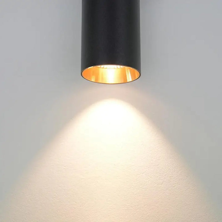 Applique Murale Pour Escalier Cylindrique Aluminium