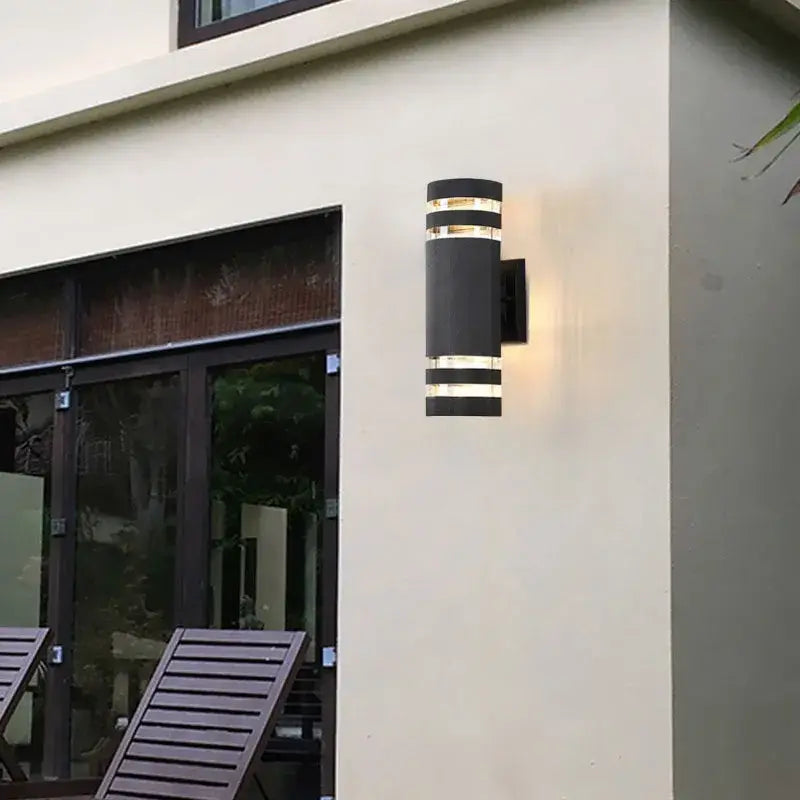 Applique Murale Extérieur Classique LED Cylindre