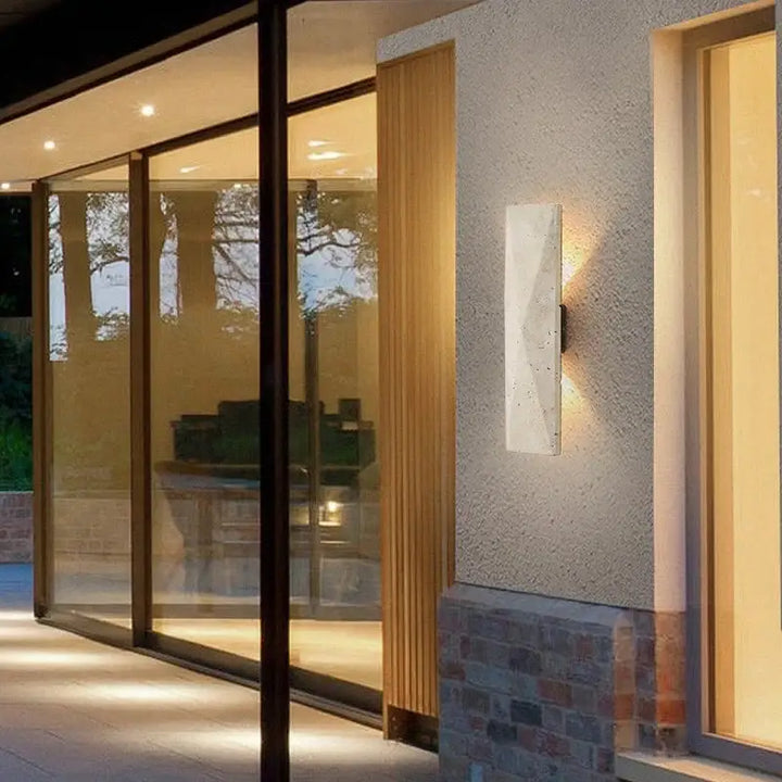 Applique murale pour extérieur design élégant en style contemporain