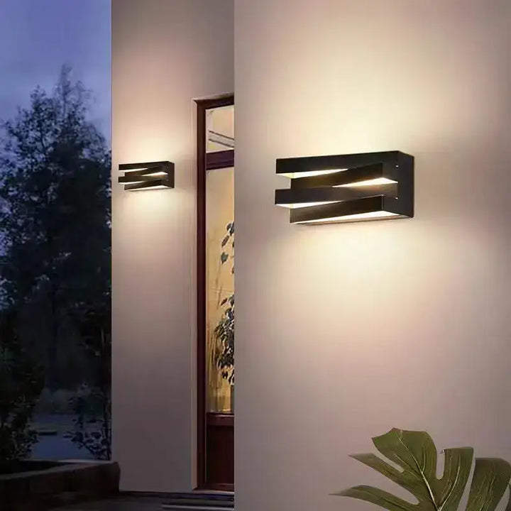 Applique Murale Extérieur LED Superposé Moderne