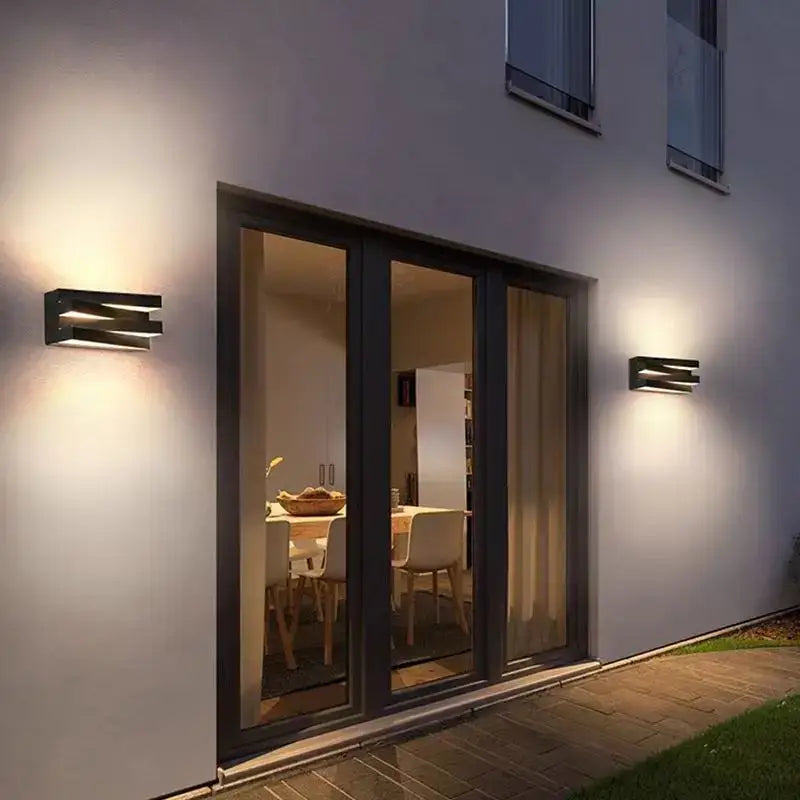 Applique Murale Extérieur LED Superposé Moderne