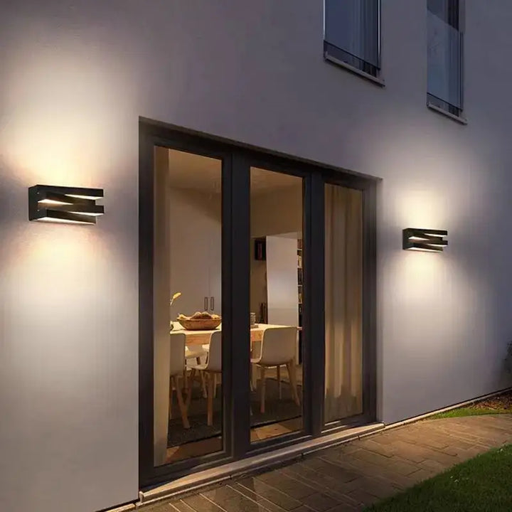 Applique Murale Extérieur LED Superposé Moderne