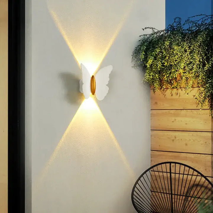 Applique Murale Extérieure En Forme De Papillon Design