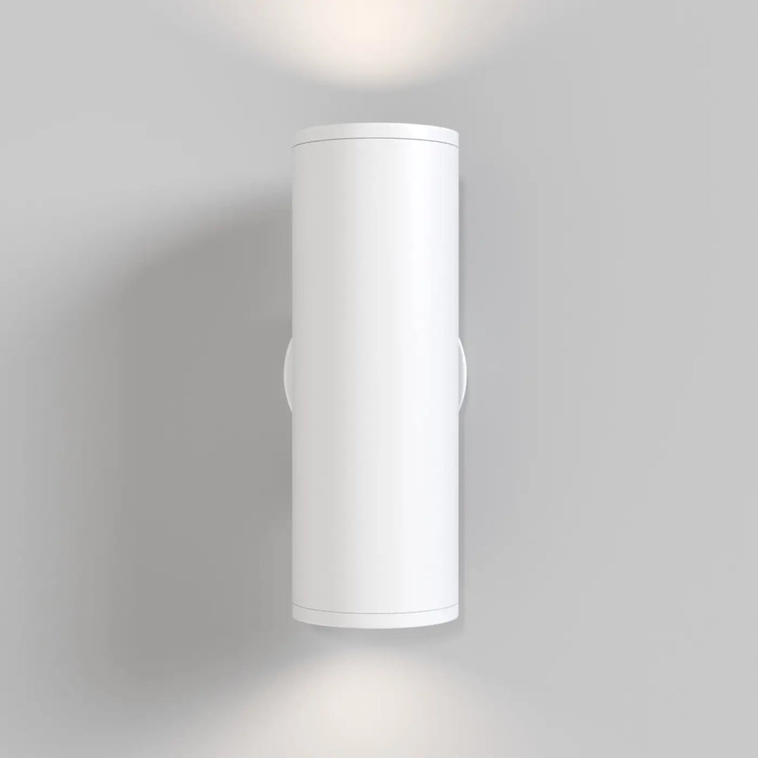 Applique murale focus cylindre géométrique blanche design minimaliste cylindrique pour éclairage mural contemporain