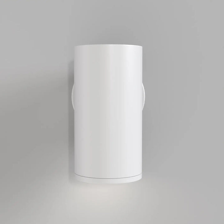 Applique murale focus s cylindre blanc minimaliste design cylindrique monté au mur