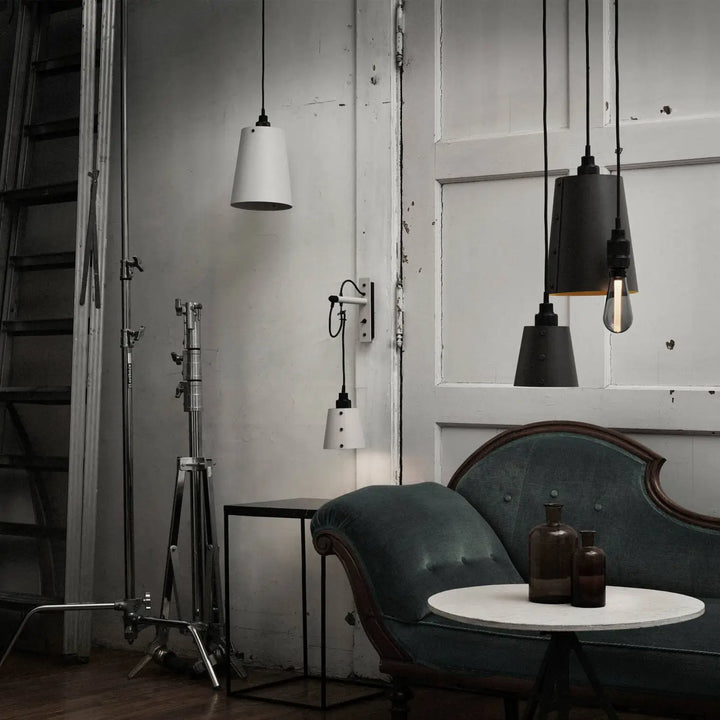 Abat-jour Hooked petit modèle Pierre dans un intérieur #couleur_dor