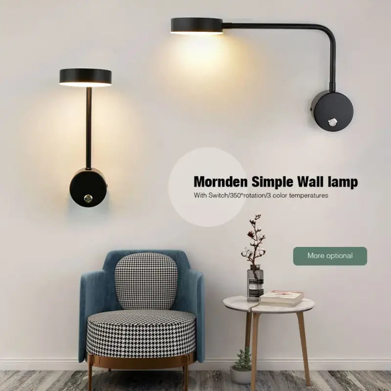 Applique murale laiton avec sphère en verre élégante