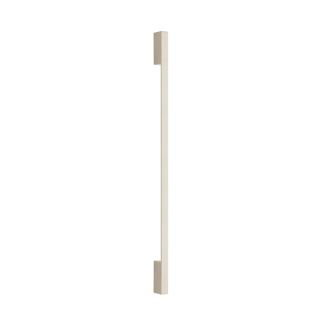 Applique murale sapo 120 led beige avec poignée minimaliste blanche mate design rectangulaire six variantes vert olive