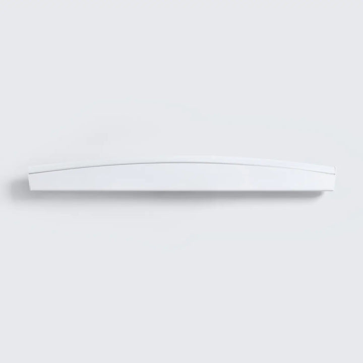 Applique murale jorun 3000k blanc avec étagère murale minimaliste en design élégant luminaire à led